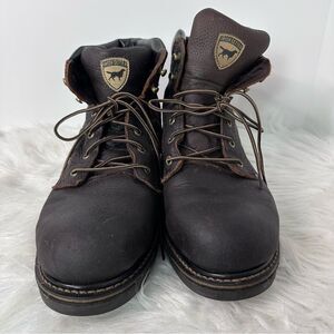 Irish Setter Brown Leather Ankle Boots‎